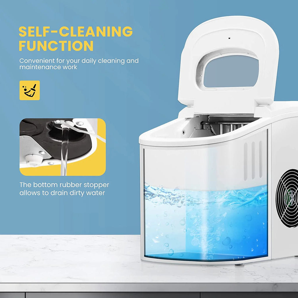 White Countertop Ice Maker K6924