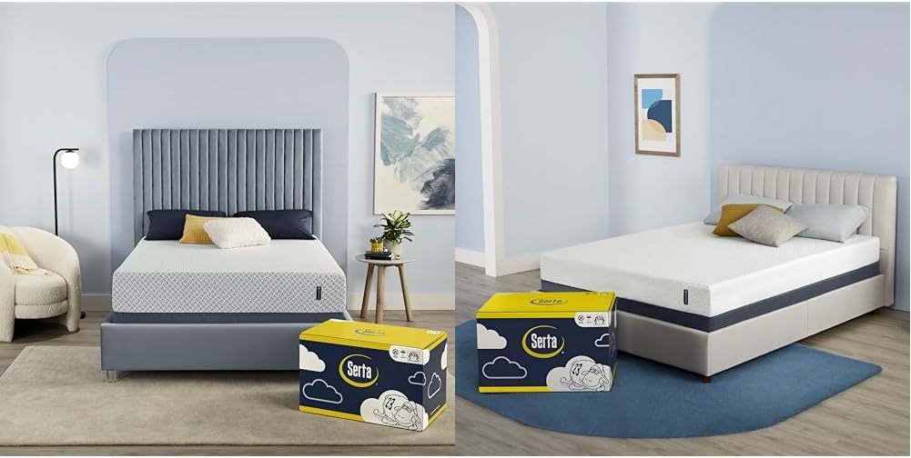 10" Cooling Gel Memory Foam Twin Mattress Bundle Q4628