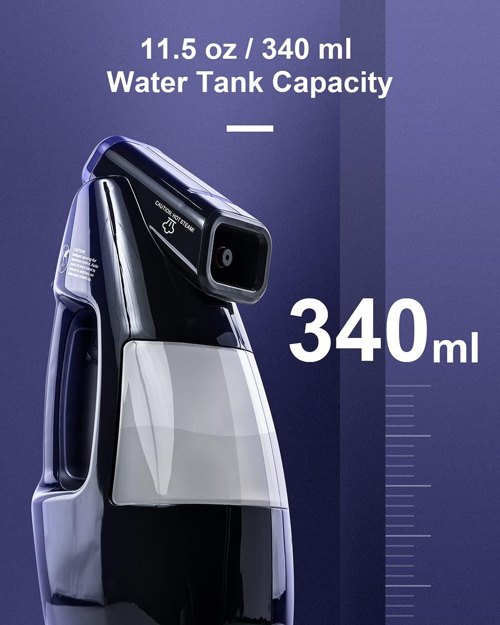 9-in-1 Steam Mop Cleaner with Detachable Handheld Unit J26090