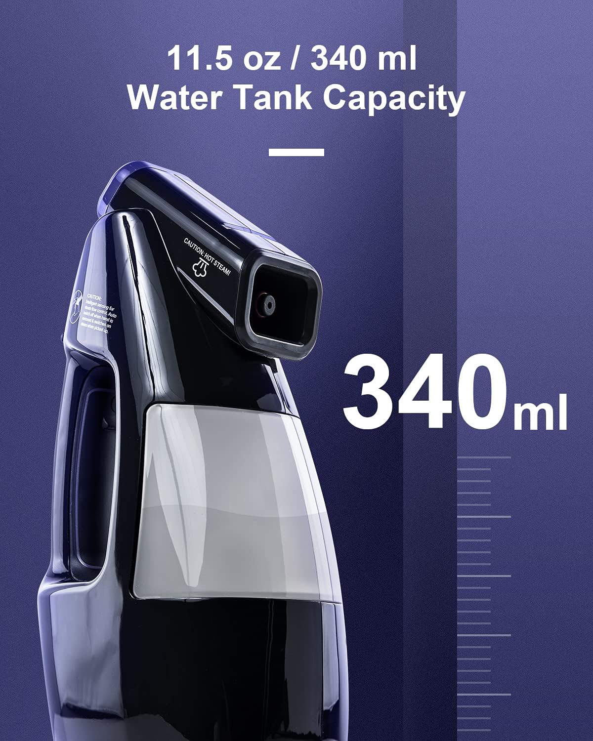 9-in-1 Steam Mop Cleaner with Detachable Handheld Unit J26090