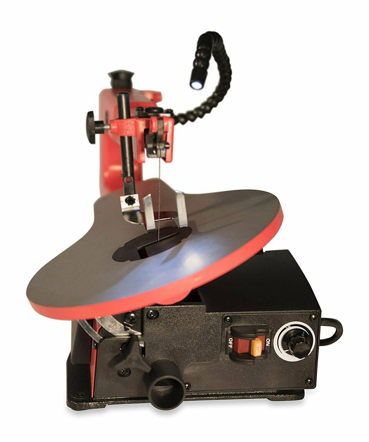 16 in. Variable Speed Scroll Saw with LED Light E6417