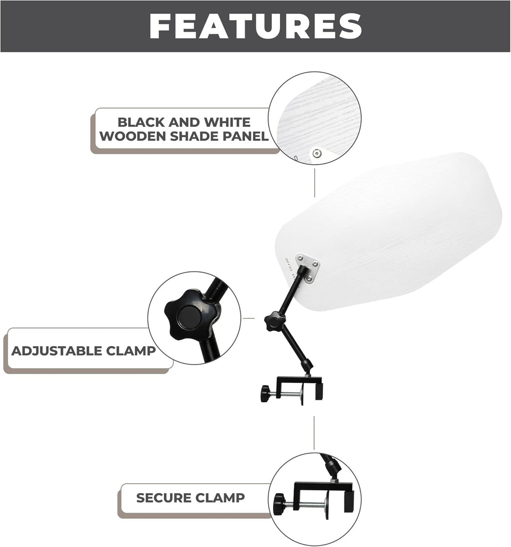 Office Cubicle Shade Light Blocker Z976452