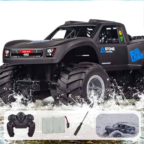 2.4G Amphibious Remote Control Car, 1:16 Scale, Blue T3502