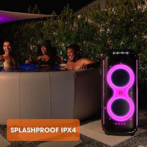 Black Party Speaker with Handle Wheels J995