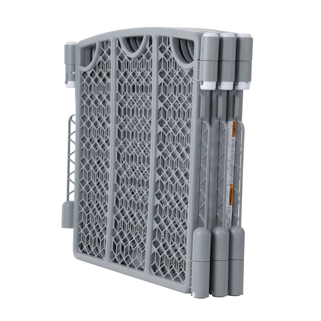 6-Panel Cool Gray Plastic Play Gate P147