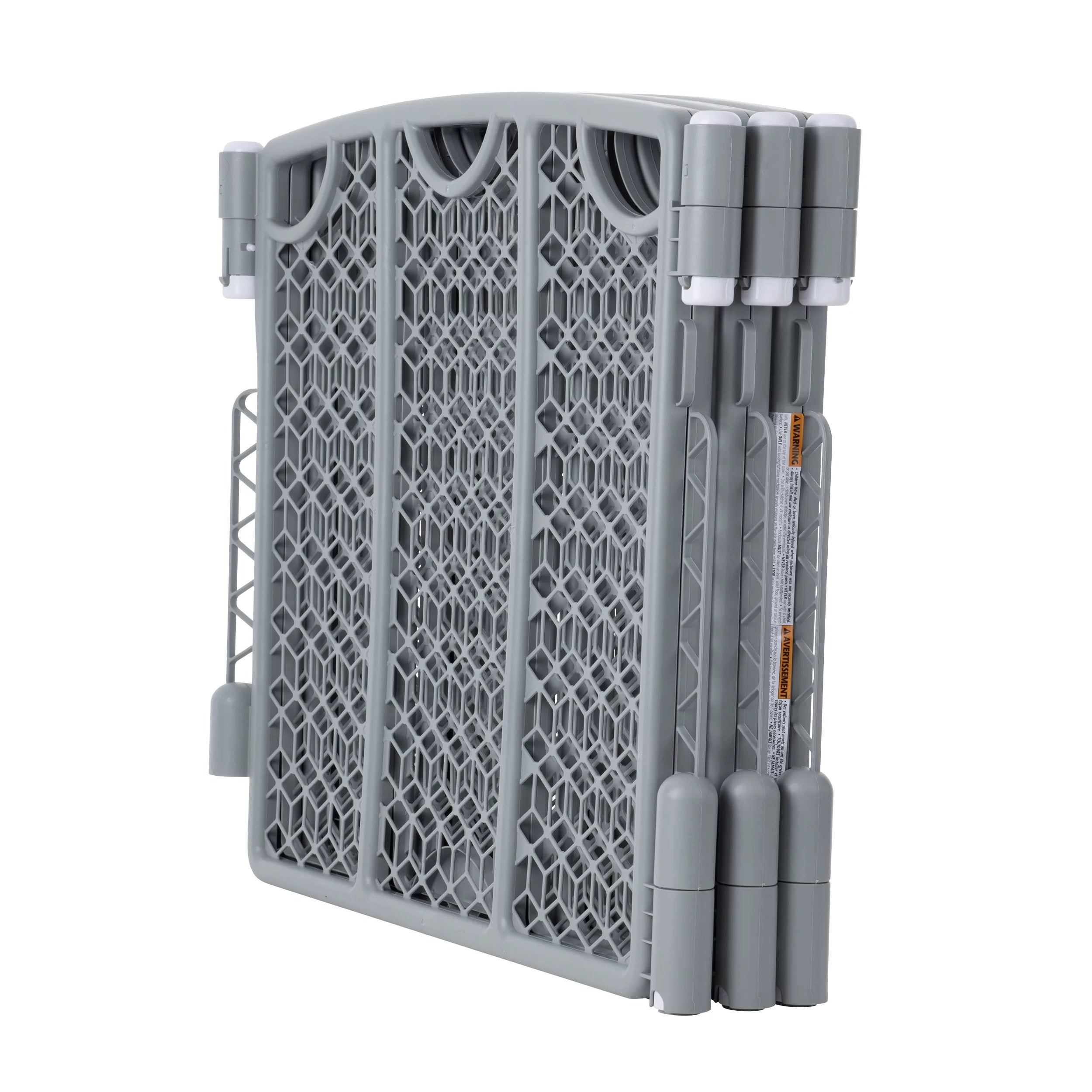 6-Panel Cool Gray Plastic Play Gate P147