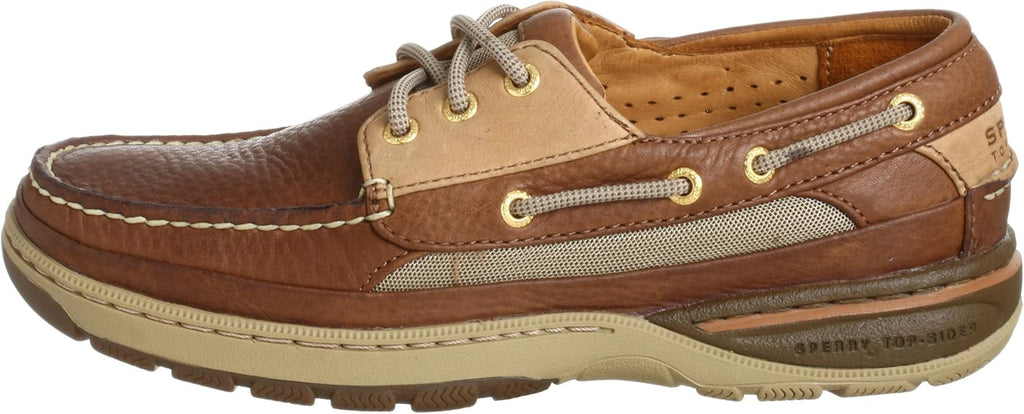Tan 3-Eye Boat Shoe Y275358