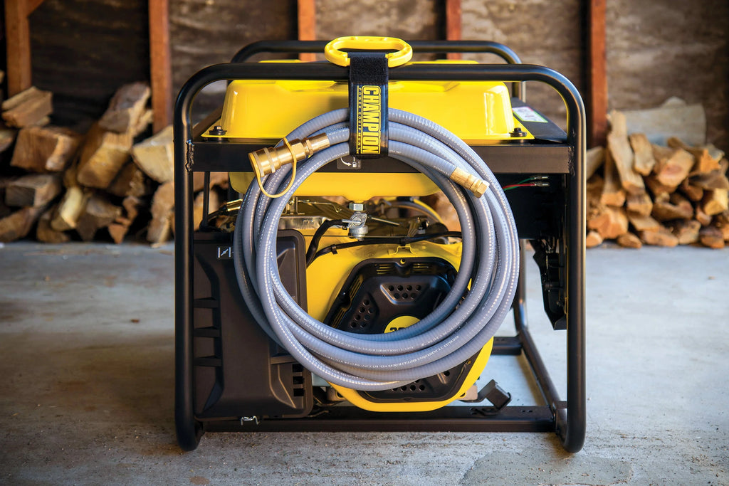 8000-Watts Tri-Fuel Portable Natural Gas Generator with Electric Start P436