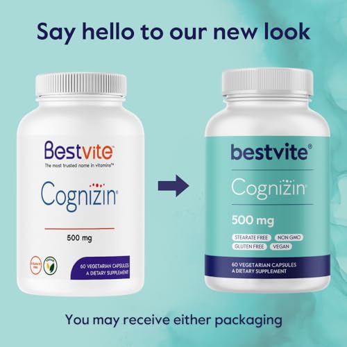 120 Vegetarian Capsules Citicoline 500mg S68611