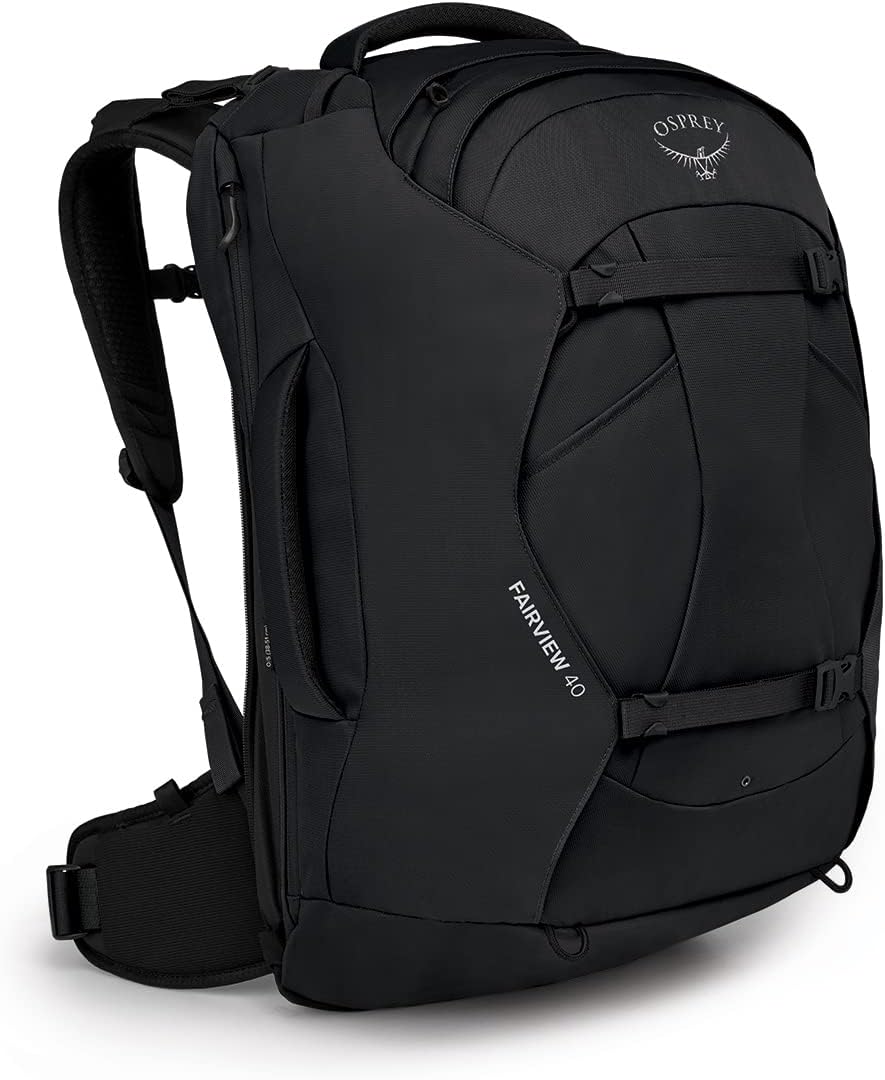 Black 40L Women's Travel Backpack V75620