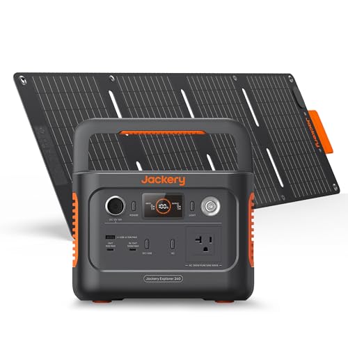 256Wh LiFePO4 Solar Generator with 40W Solar Panel K3821
