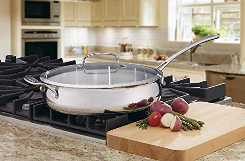 5-Quart Stainless Saute Pan with Glass Cover S404926