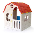 White Plastic Toddler Outdoor Playhouse J209343