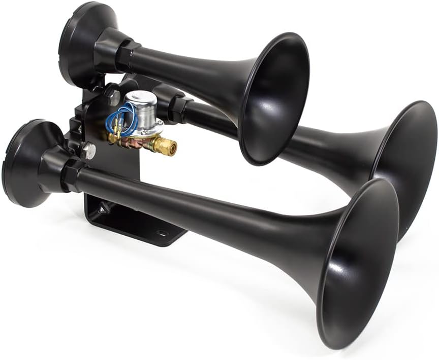 Black 1.5 Gallon 120PSI Train Horn Kit C8988