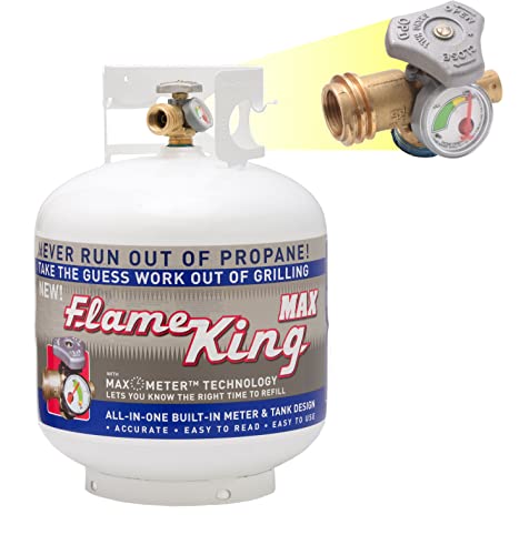20 lb Steel Propane Tank Cylinder and 2-Pack Refillable 1LB Propane Cylinders H21420