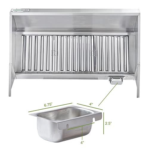 Concession Trailer Hood System with Fire Suppression P435