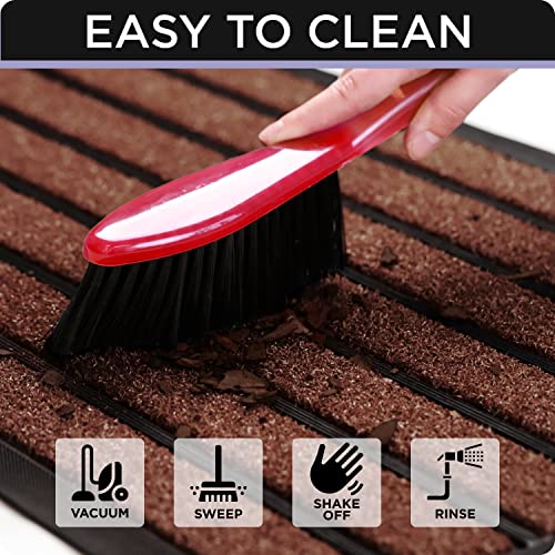 Extra Durable Door Mat (30" x 17", Bright Brown) H3271