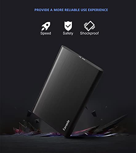 750GB Portable External Hard Drive USB3.0 HDD Storage (Black) G48426