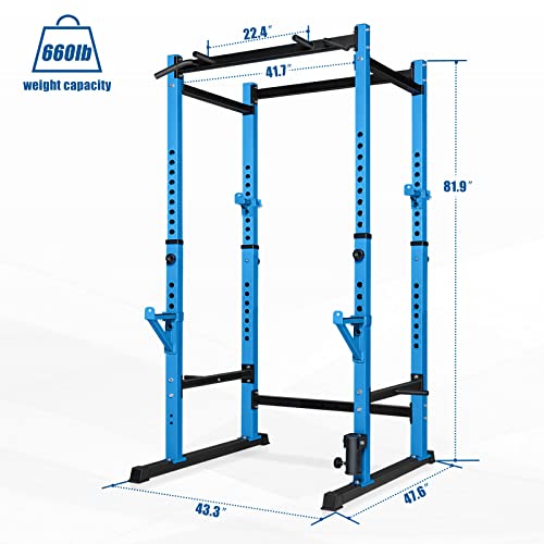 Power Rack with Adjustable Squat Stand P3408