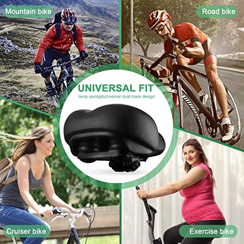 Wide Memory Foam Bike Seat H20227