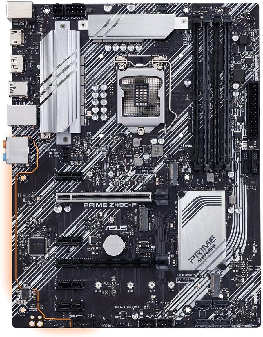ASUS Prime Z490-P LGA 1200 ATX Motherboard Y22173