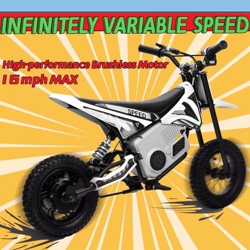 Green Electric Dirt Bike Y593816