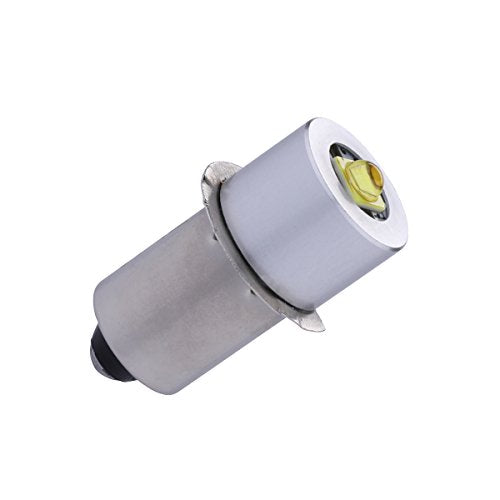 LED Flashlight Bulb DC4-24V, 3W Maglight Replacement Bulbs (1 Pack) O7628