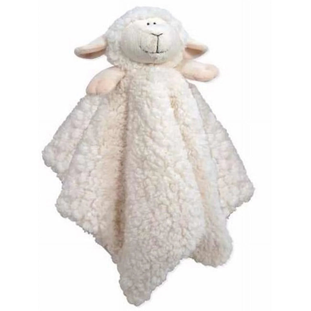 White Plush Lamb Blanket Toy U411527