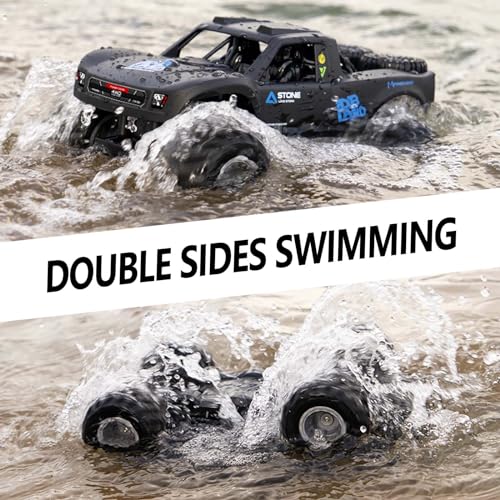 2.4G Amphibious Remote Control Car, 1:16 Scale, Blue T3502