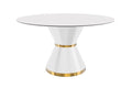 Black Round Dining Table E4195