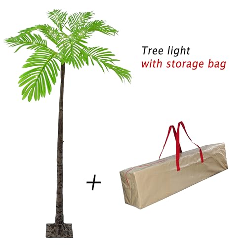 6FT Artificial Palm Tree with 120 LED Lights R23249