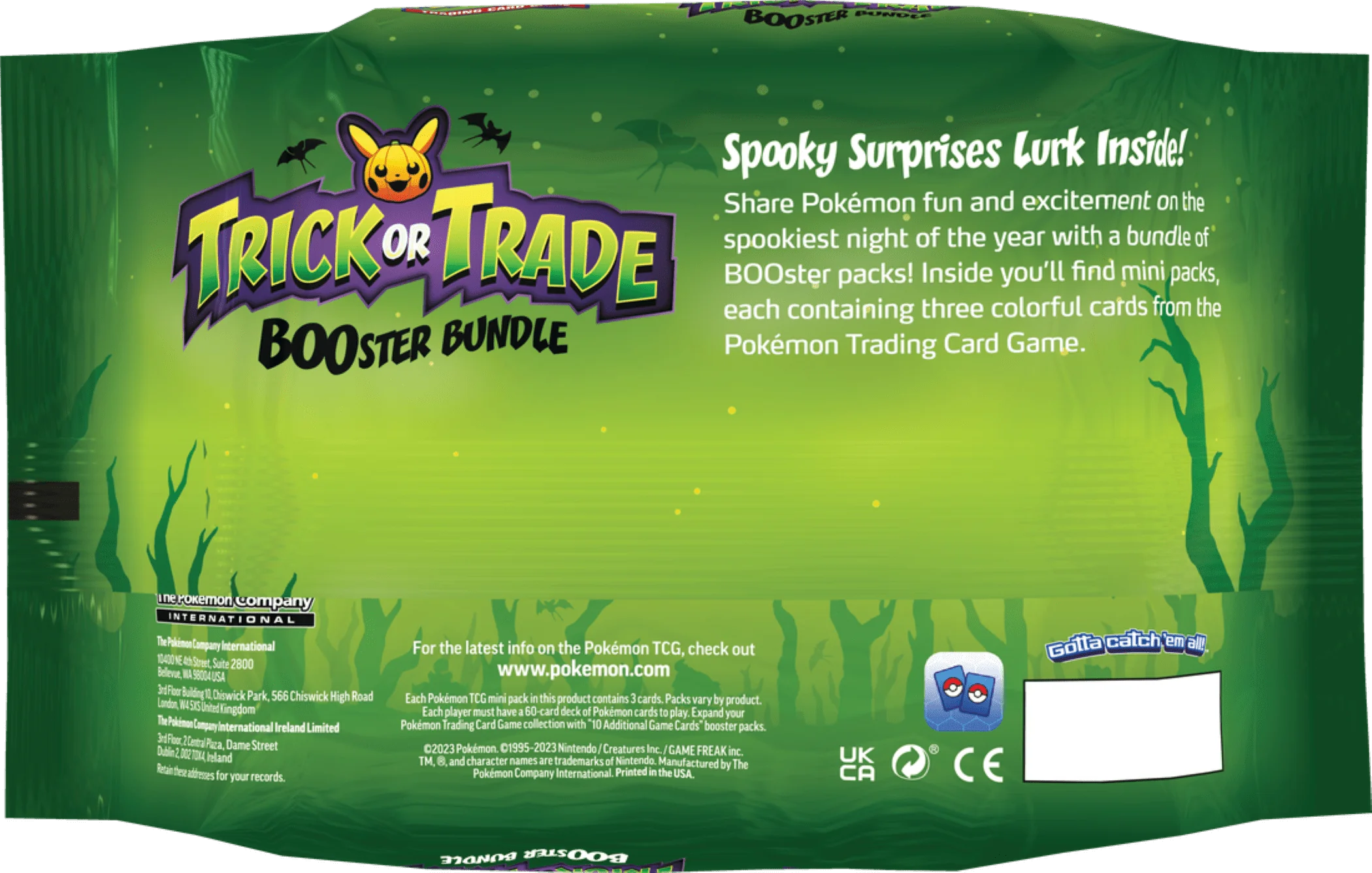 50 Packs Per Bundle Trick or Trade Booster Bundle V203