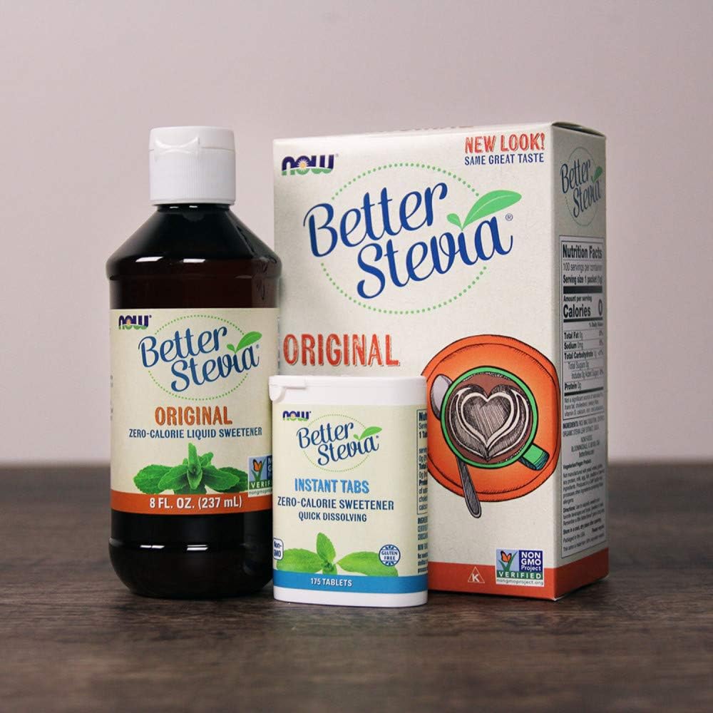8 Ounce Bottle (Pack of 2) Stevia Liquid Extract T7027
