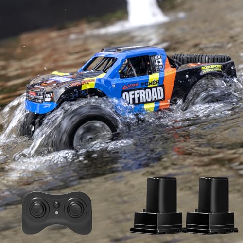 2.4G Amphibious Remote Control Car, 1:16 Scale, Blue T3502