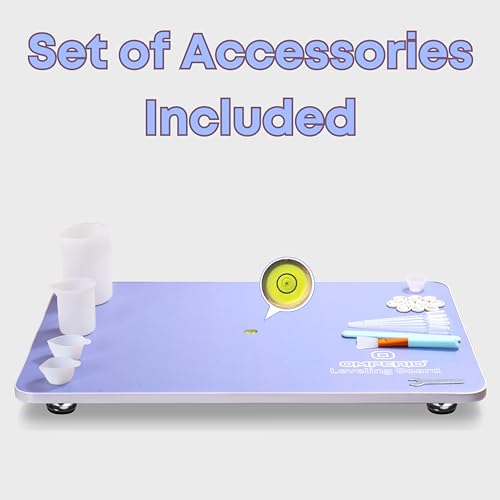 Extra Large Adjustable Leveling Table for Epoxy Resin (Blue) P2584