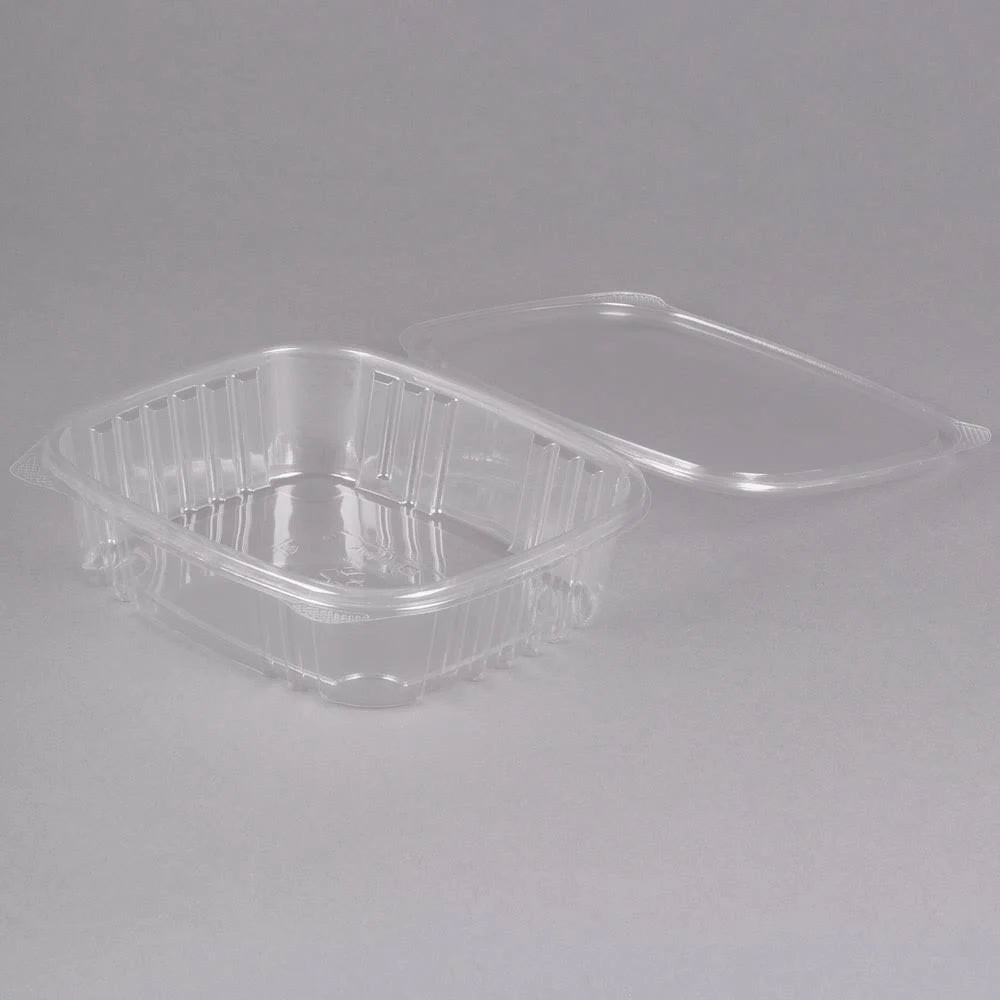 24 oz Clear Hinged Deli Container Y1258