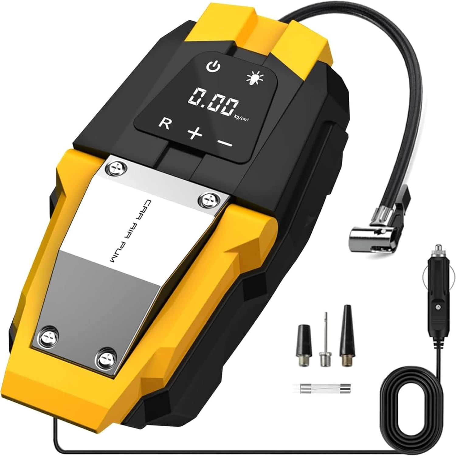 Portable 150 PSI 12V Electric Air Compressor Tire Inflator with Digital Pressure Gauge G878162