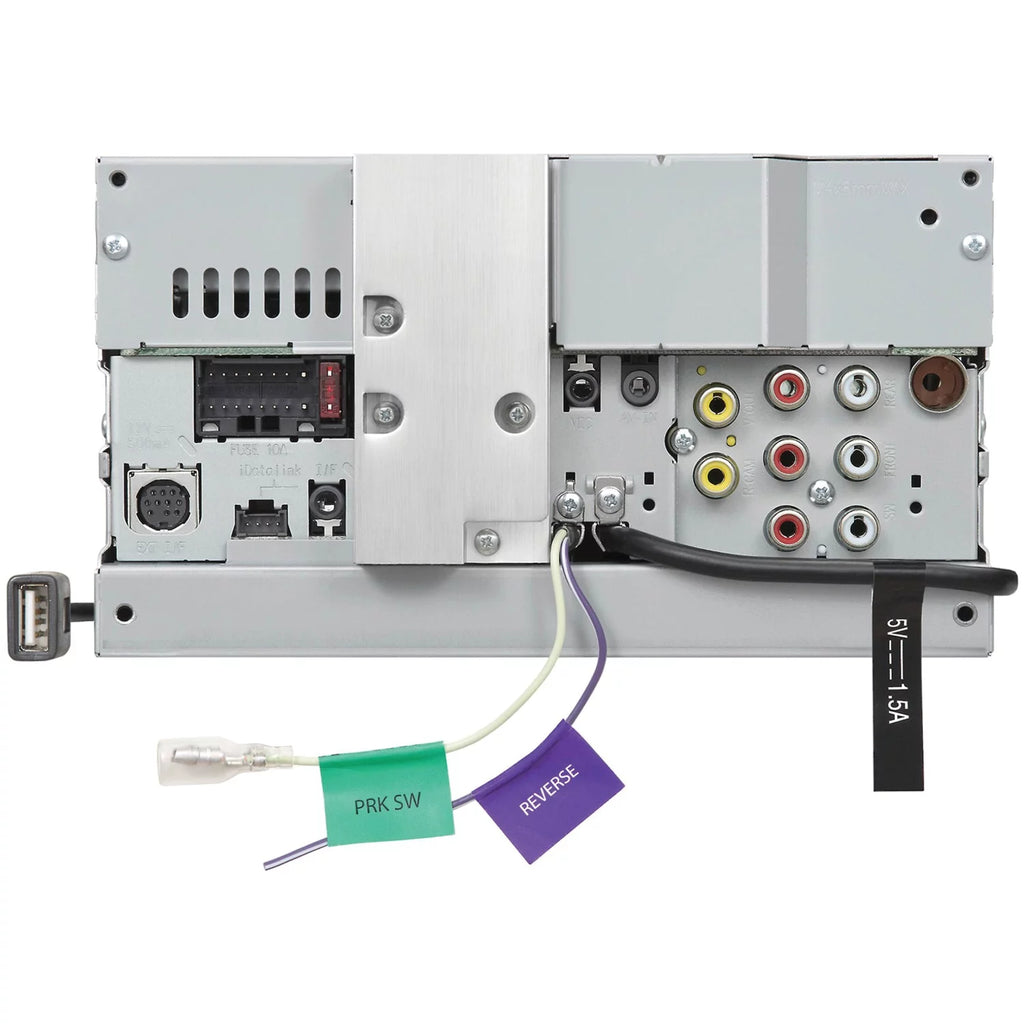 6.2" Double-DIN DVD Receiver with Bluetooth H931