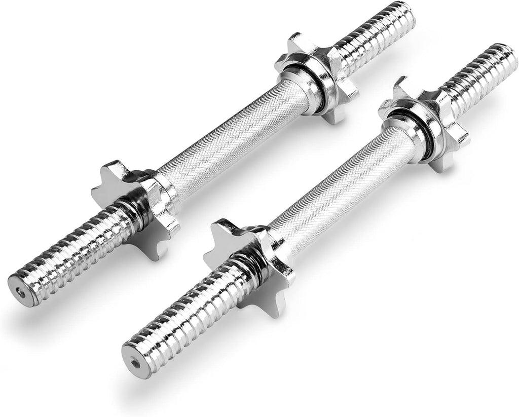 14” Adjustable Chrome Threaded Dumbbell Handles C1138
