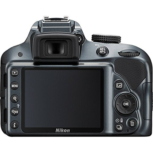 Red 24.2 MP CMOS Digital SLR Camera with 18-55mm Zoom Lens J382
