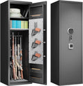 Biometric Fingerprint Fireproof Gun Safe with Ammunition Storage Rack and Led Light B331665