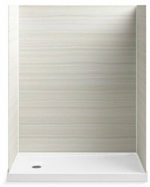 Single-Threshold Shower Base in White V506464