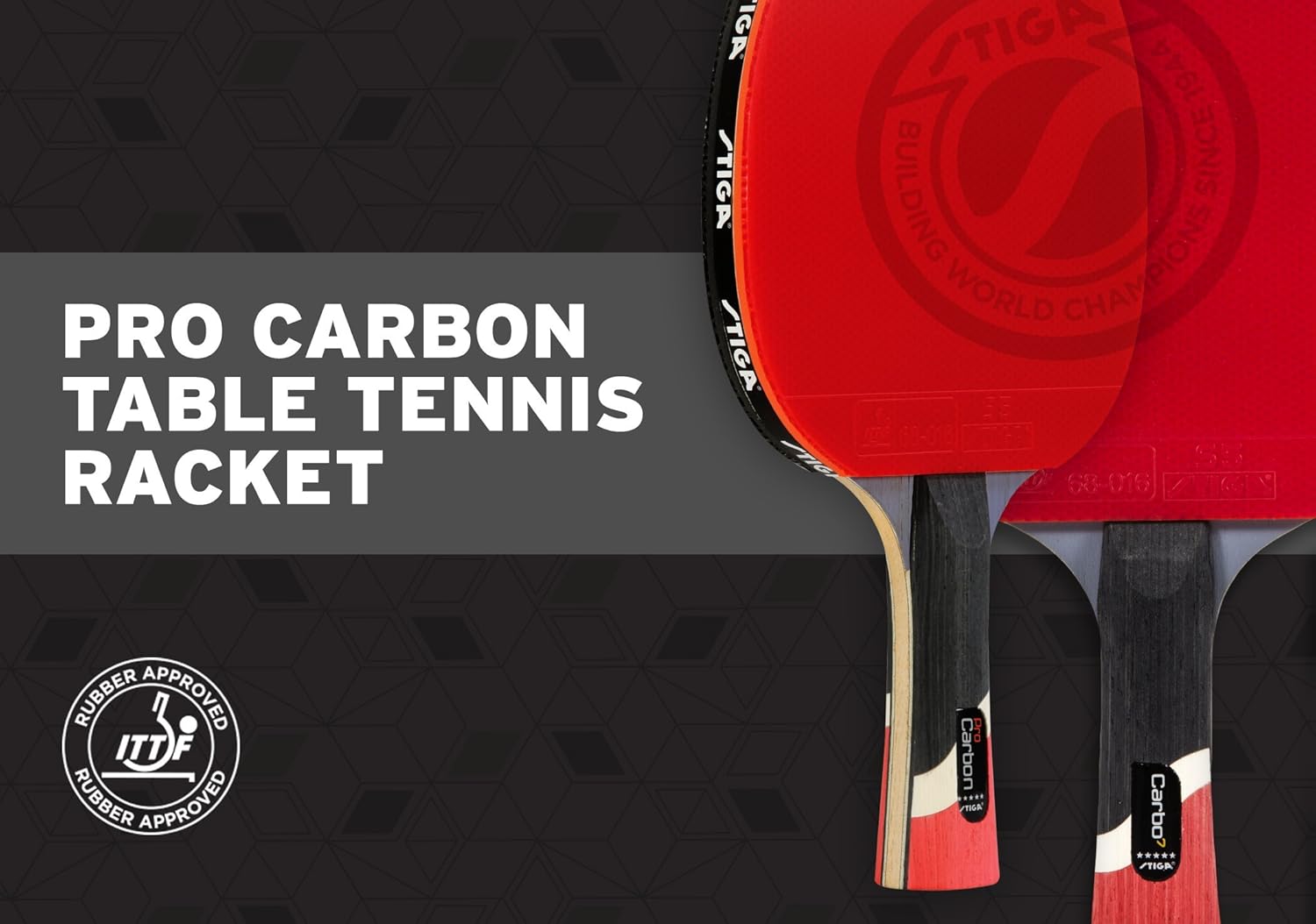 Pro Carbon Table Tennis Racket G7596