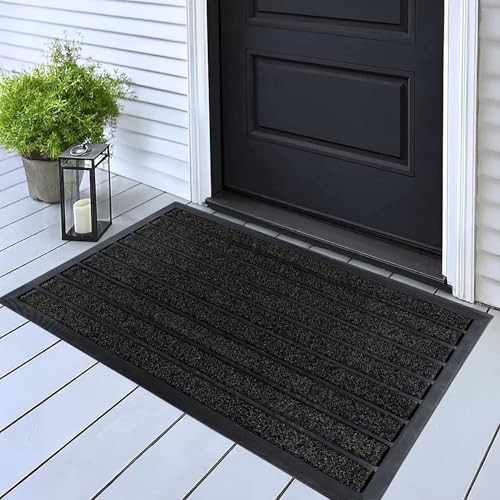 Extra Durable Door Mat (30" x 17", Bright Brown) H3271