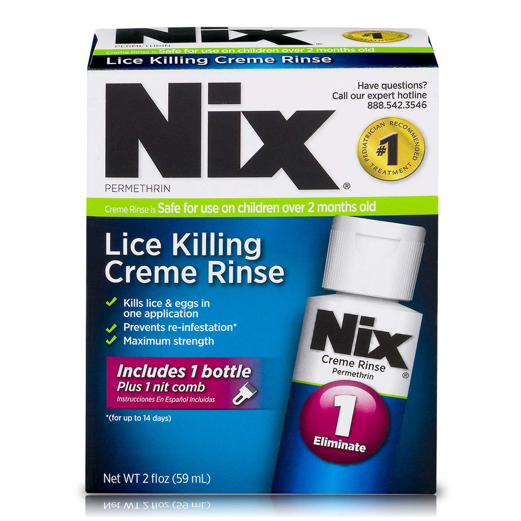 Extra Strength Lice Killing Creme Rinse and Lice Comb, 2 Fl Oz J230970