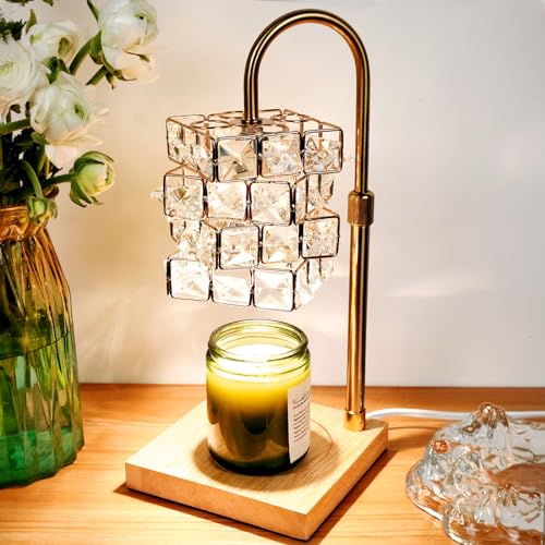 Candle Warmer Lamp with Timer, Adjustable Height, 2 Bulbs F616419