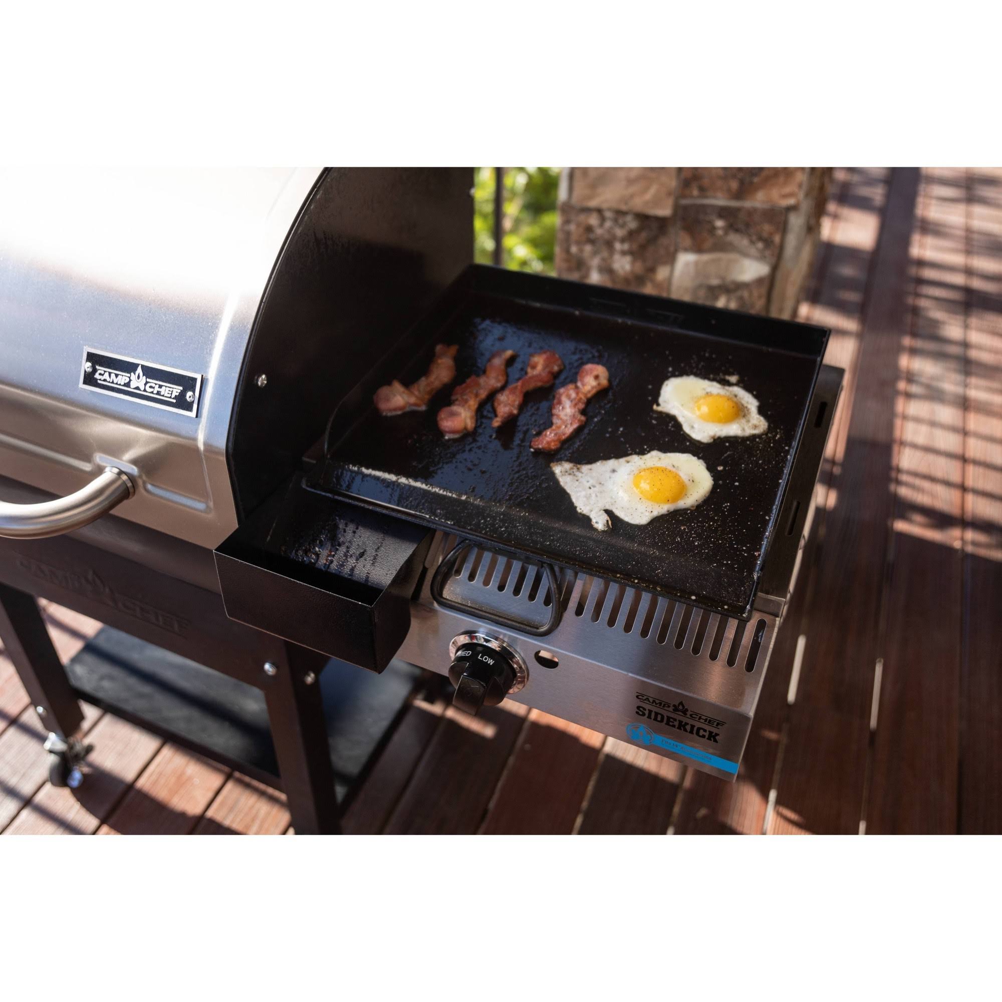 Pellet Grill with Sidekick Stove Griddle Accessory H667485