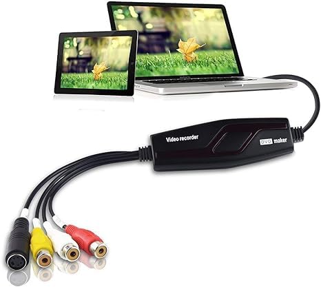 Video Capture Card, USB2.0 Video Capture Device, RCA to USB Converter T891587