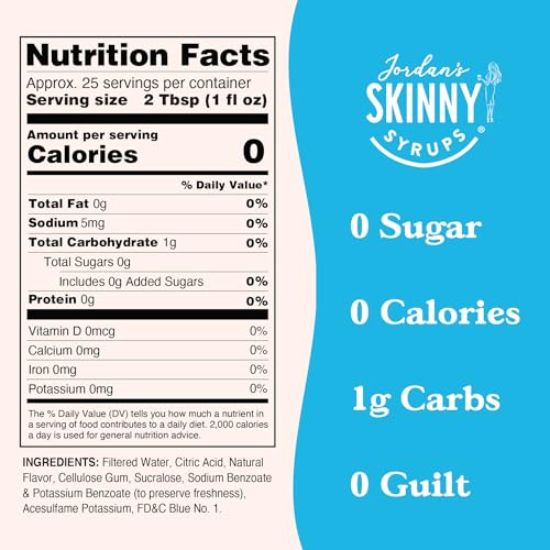 Sugar Free Syrup, 25.4 Fl Oz W486