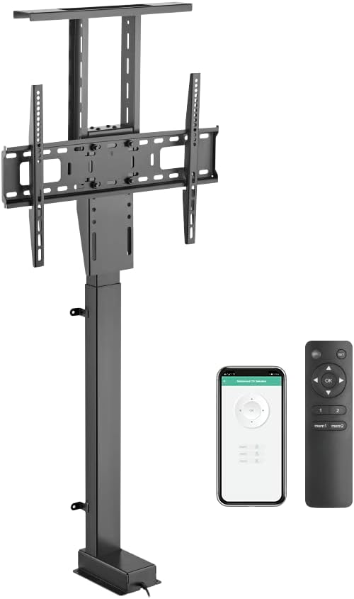 Motorized TV Lift Mount for 37"-77" TV's with RF Remote I78272